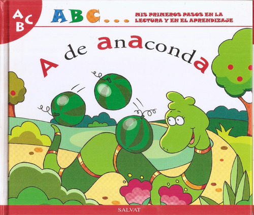 A B C- A De Anaconda  Lectura + Ficha + Poster Salvat Nuevo 