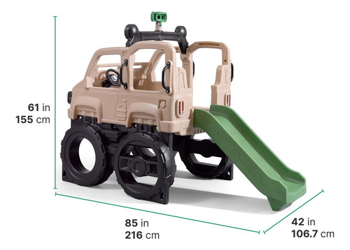 Camión Escalador Safari 4136kr Color Marrón