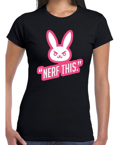 Playera Overwatch D.va Dva Hana Song Nerf This