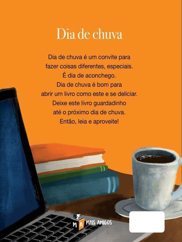 Dia De Chuva, De Modernell, Álvaro. Editora Mais Amigos, Capa Mole Em Português