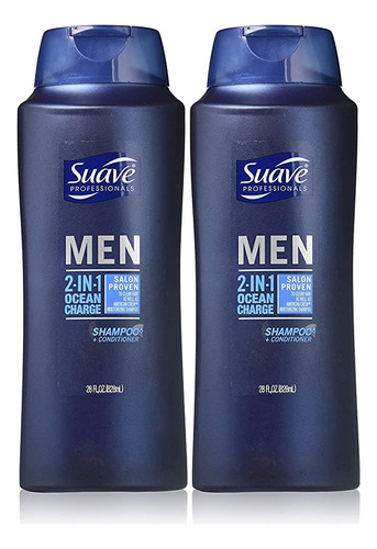 Suaves Profesionales Para Hombre, Champu Y Acondicionador 2