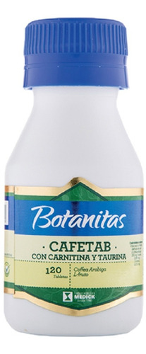 Cafetab 120tab Carnitina Taurin - Unidad a $24900