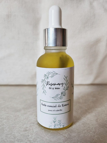 Aceite De Romero Para Crecimiento Del Cabello