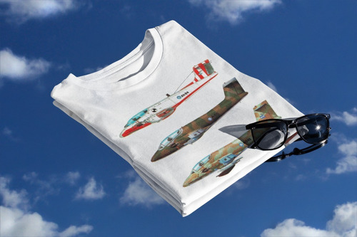 Remera Pucara Avion De Combate Argentino Unica