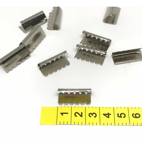Imagen 2 de 5 de Terminal Puntera 25mm Pack X 100u. Ideal Cintas.