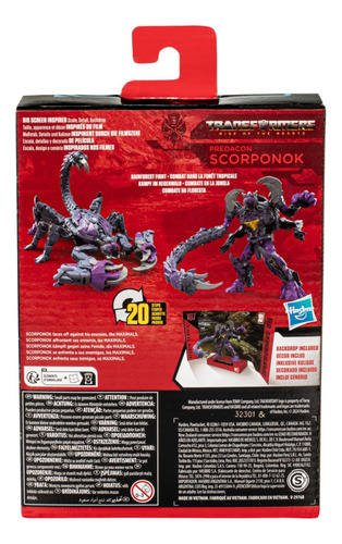 Transformers Studio Series Deluxe Scorponock 107
