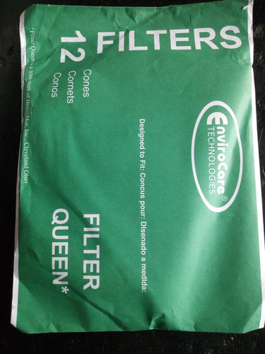 12 Filtros Para Aspiradora Filter Queen 