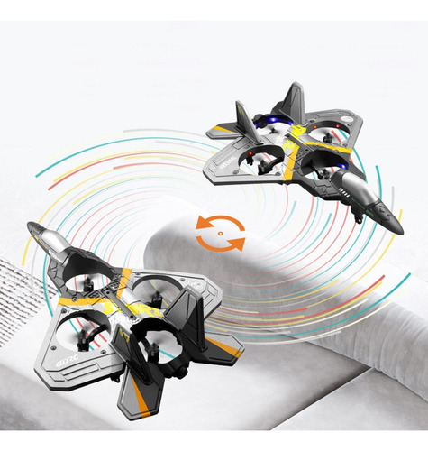 Avión Planeador De Espuma Rc Accesorios Para Aviones Plata