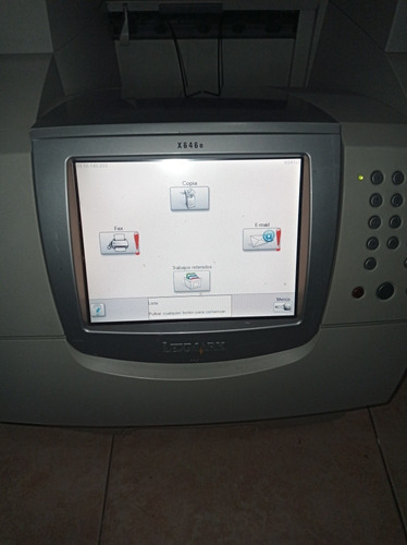 Imagen 5 de 5 de Fotocopiadora Multifuncional Lexmark X646e
