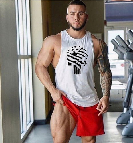 Camiseta Sin Mangas For Hombre Camiseta Deportiva