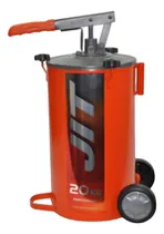 Comprar Grasera Manual 20kg Engrasador Palanca Jit 20 Kg Con Ruedas