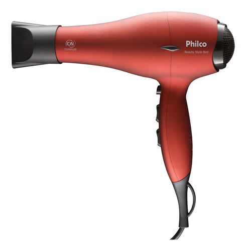 Secador De Cabelos Philco Beauty Style Red 1900w - 110v