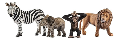 Set De Inicio De Vida Salvaje 4 Pcs +3 42387 Schleich Febo