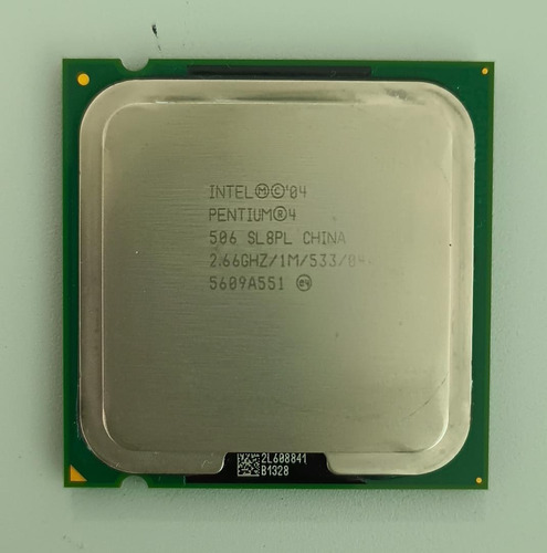 Procesador Intel® Pentium® 4 2,66 Ghz, Caché De 1 M (Usado)