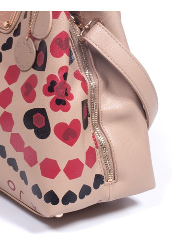 Cartera Juanita Jo Mandalas Heart 10828 Nude