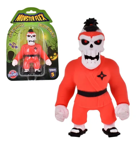 Figura Monster Flex - Cráneo De Kárate