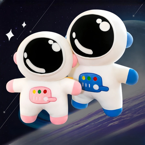 2 Piezas De Peluche De Astronauta Suaves Y Lindos