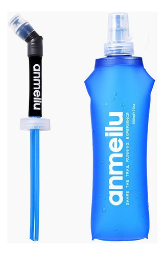 Botella De Agua Soft Flask Tpu De 500 Ml Para Correr Y Andar