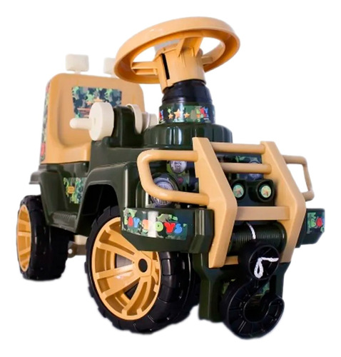 Carro Montable Jeep Niño Full Safari Grande 57cm Boy Toys 