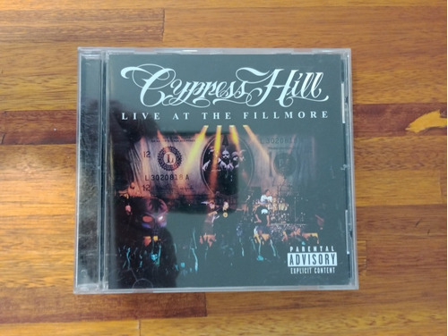 Cd Cypress Hill Live Ay The Fillmore Importado  Usa 