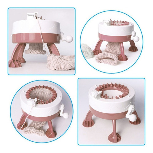 Tejer A Mano Máquina De Tejer Bricolaje Kit De Tejer Inte