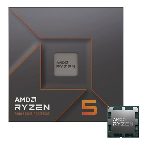 Fpc Procesador Amd Ryzen 5 7600x Am5 5.3ghz 6 Núcleo 12 Hilo