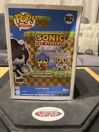 Funko Pop Games ! Sonic The Hedgehog - Werehog # 862 (Usado)