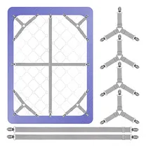 Comprar Correas Sábanas, 4+2 Pcs, Correas Elásticas Ajustable...