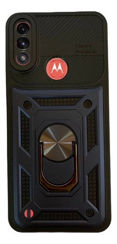 Funda Uso Rudo Con Anillo Para Motorola Moto E7i Power