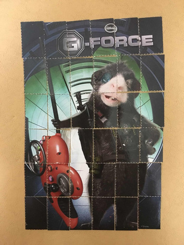 Puzzle Rompecabezas G-force (fuerza G) Disney Blaster