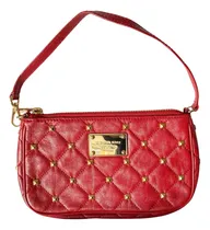 Comprar Michael Kors Mini Clutch Rojo Cuero Nuevo Original !!!!!!!!!