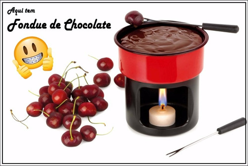 Poster Fondue Chocolate Foto 60x90cm Para Decorar Bar Copa
