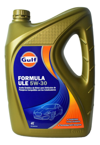 Aceite Sintetico 5w30 Formula Ule X 4 Litros Gulf