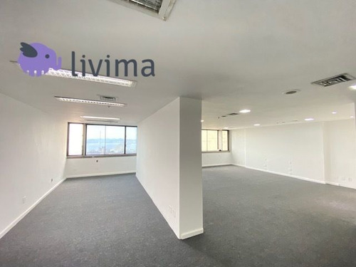 Imagem 8 de 16 de Sala Comercial Para Alugar Na Avenida Rio Branco, Centro, Rio De Janeiro - Rj - Liv-3965