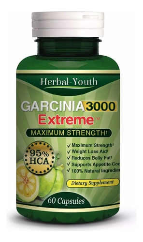 Garcinia Cambogia Extreme 95 Hca 1000 Mg