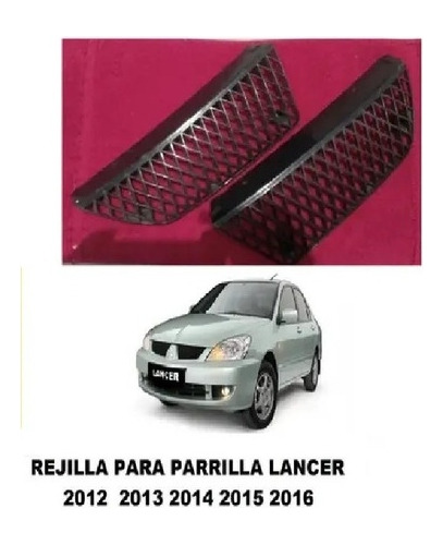 Rejillas De Parrilla Mitsubishi Lancer 2012 2013 2014 2015