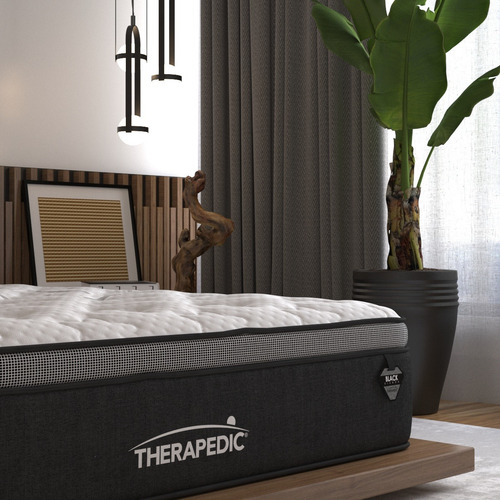 Colchón King Size Therapedic Resortes Royal Ortopedic Foam