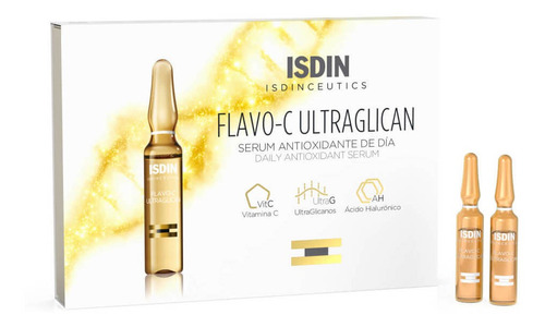 Isdin® Flavo C Ultraglican Serum X 30 Ampollas