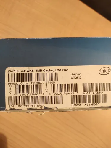 Procesador Intel I3 7100 (nuevo)