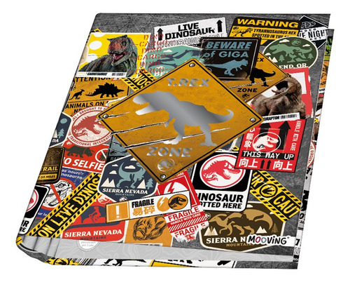 Carpeta A4 Mooving Jurassic World - T.rex Zone