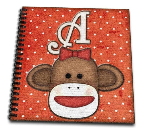 Db1028042 Cute Sock Monkey Girl Initial Letter Amemory ...