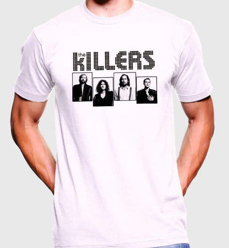 Camiseta Premium Rock Estampada The Killers 006