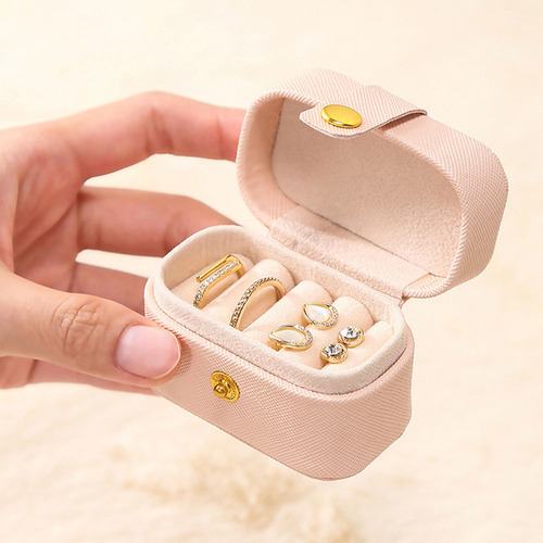 Joyero Portátil, Cajas De Joyería De Viaje, Mini Caja De Ani