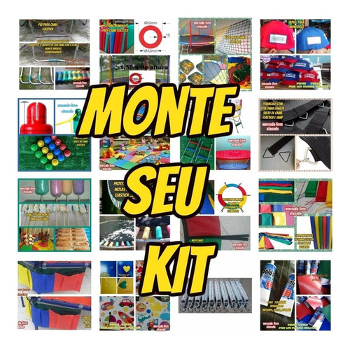 Cama Elastica Pula Pula Reparo P/lona De Salto Kit C/3 Reparos De 18x18cnt Sabe Aqueles Furos Agora É Só Consertar