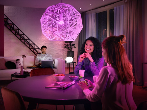 Imagen 4 de 9 de 2x Amp Led Philips Hue 9 W E27 Colores Bluetooth Zigbee