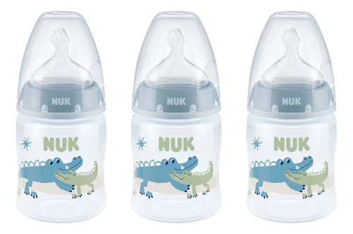 Pack De 3 Mamaderas Nuk First Choice Plus+ 150ml