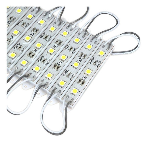 Módulo Led Smd 3528 48 Mm 6500 Kl  Luz Fria X 1000 Unidades*