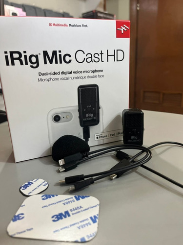 Irig Mic Cast Hd Micrófono De Bolsillo Para Teléfonos 