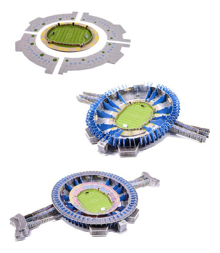 Led Quebra-cabeça Tridimensional Do Estádio Maracanã