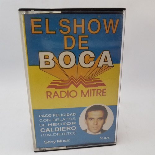 El Show De Boca Radio Mitre Hector Caldiero Cassette Rare